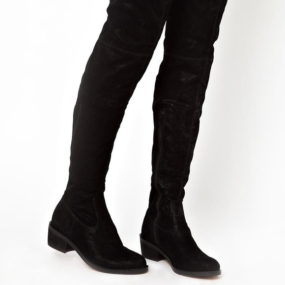 Aldo Over the Knee Suede Boots Size 6 - Picture 2 of 8
